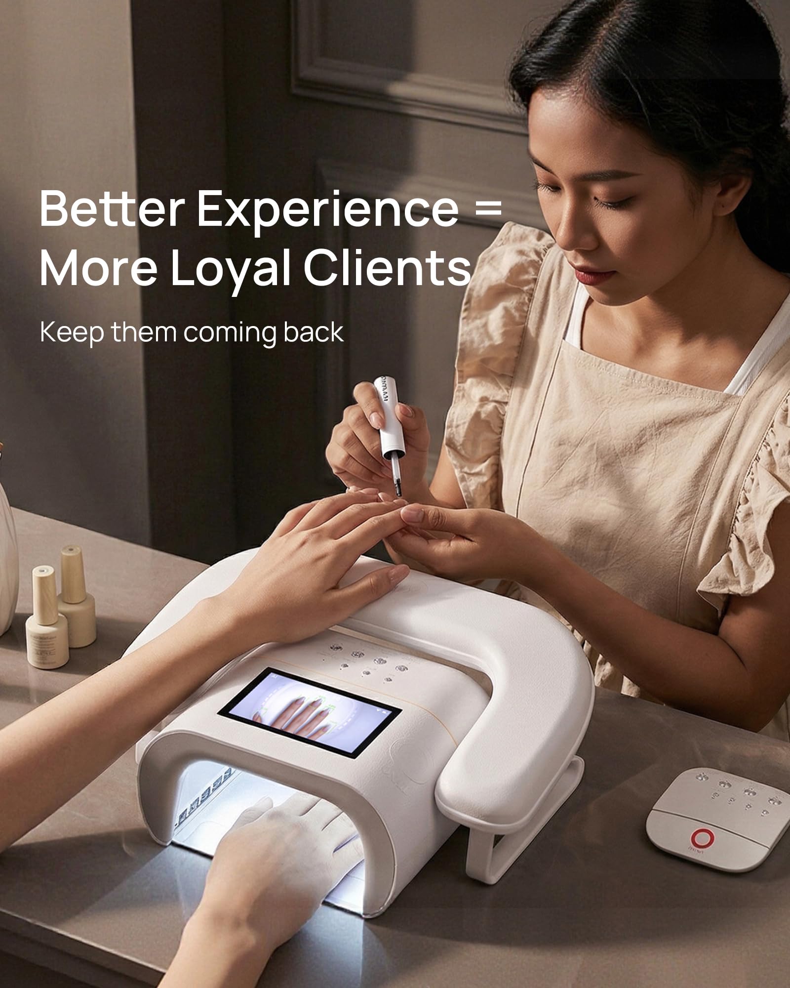 Amazon.com : AI UV LED Nail Lamp for Gel Nails - O NAIL Smart